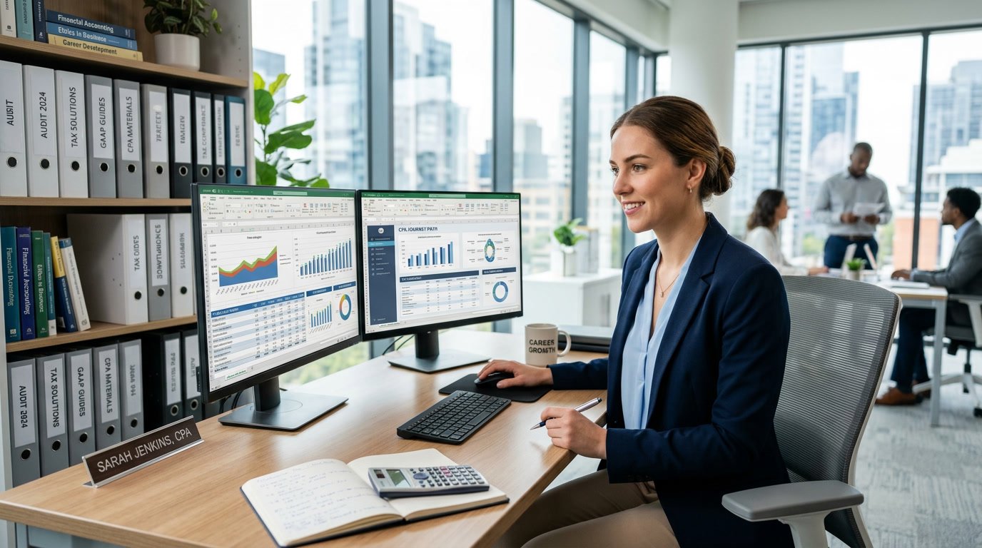 From CPA Candidate to Confident Professional: Your Step-by-Step U.S. Accounting Career Guide